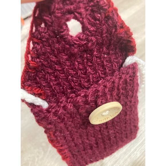 Handmade Crochet Mini Bag Set - Unbranded Multicolor Bags Pouch Lot - Picture 11 of 12